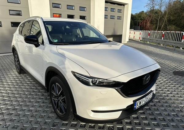 Mazda CX-5 cena 105900 przebieg: 102000, rok produkcji 2018 z Kraków małe 742